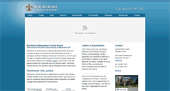 Desktop Screenshot of northshorefuneral.com
